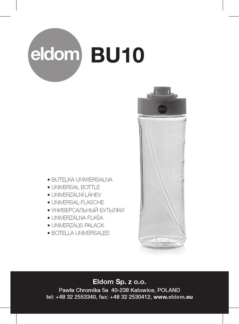 Eldom BU10 operating instructions