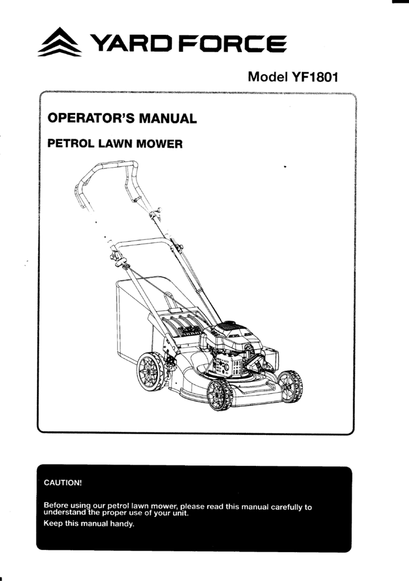 Yard force YF1801 User manual