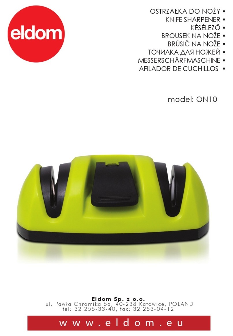 Eldom ON10 User manual