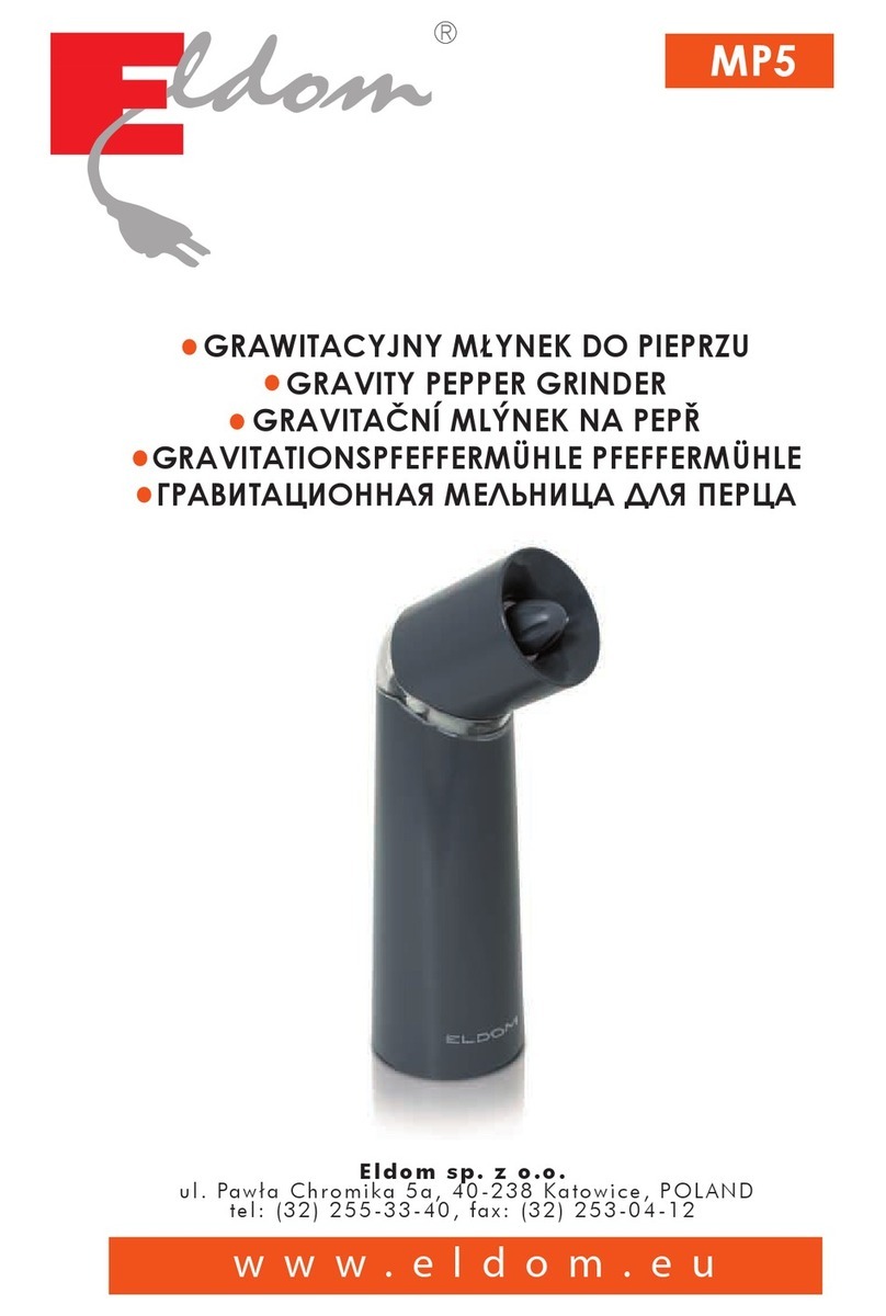 Eldom MP5 User manual