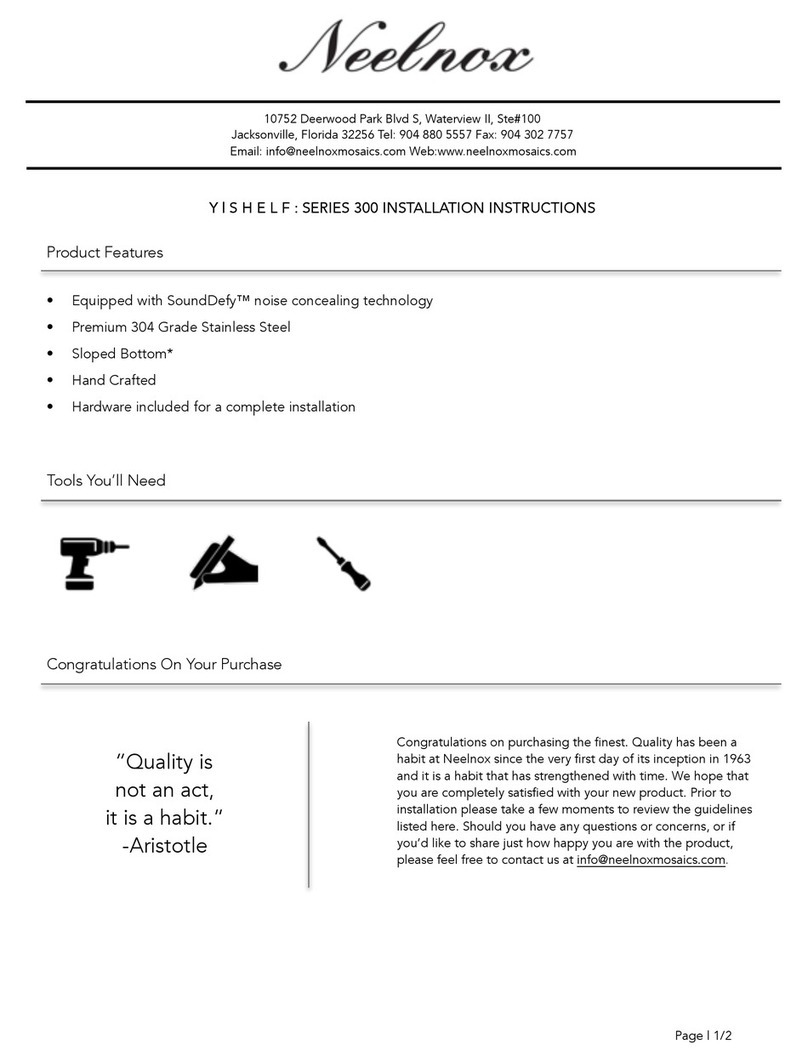 NEELNOX 300 Series installation instructions NEELNOX 300 Series installation instructions