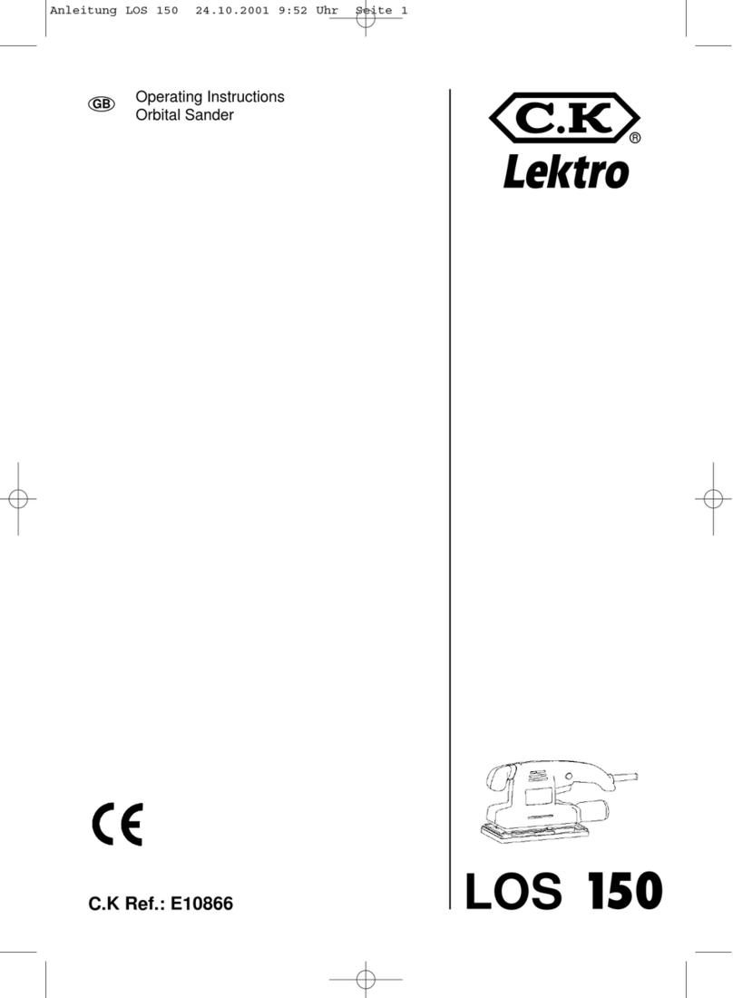 c.k Lektro LOS 150 User manual
