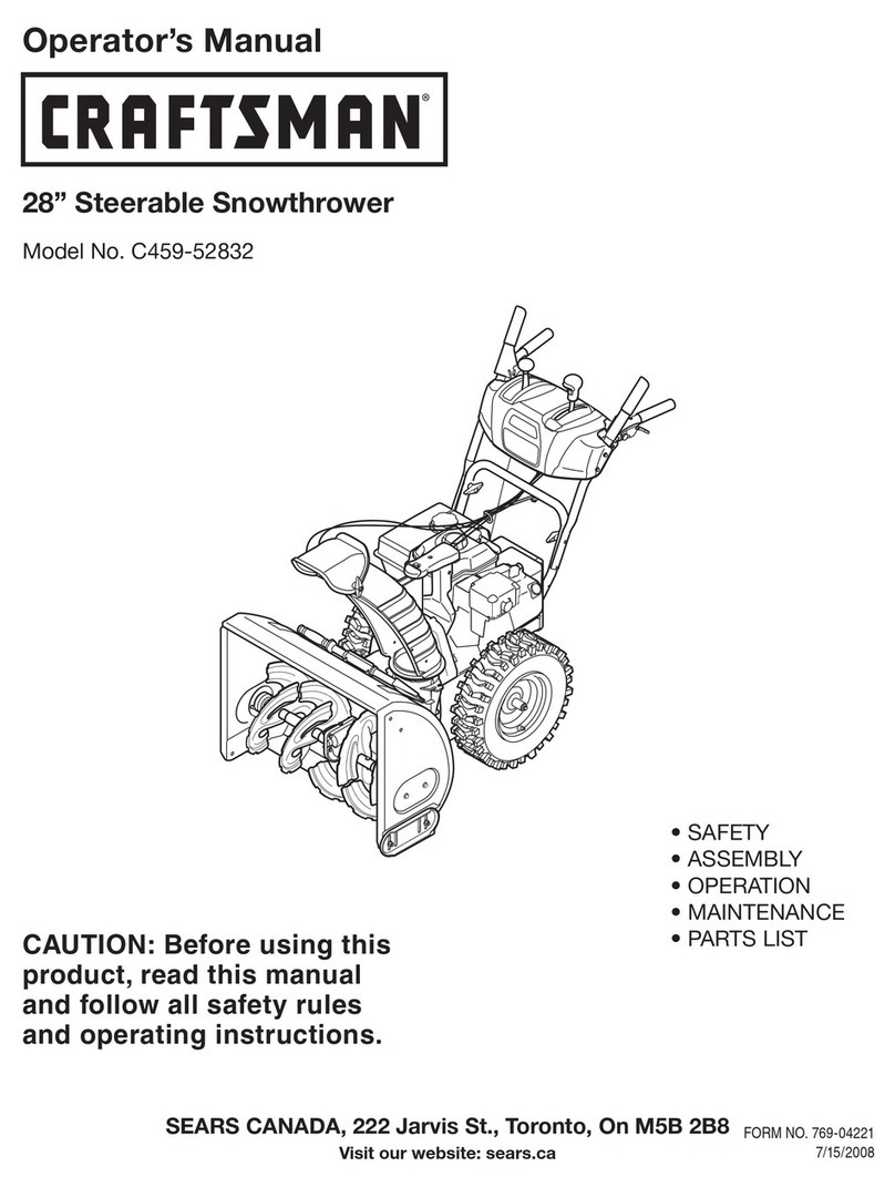 Craftsman C459-52832 User manual