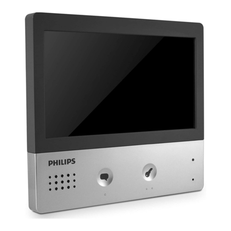 Philips WelcomeHive Pro Monitor User manual Philips WelcomeHive Pro Monitor User manual
