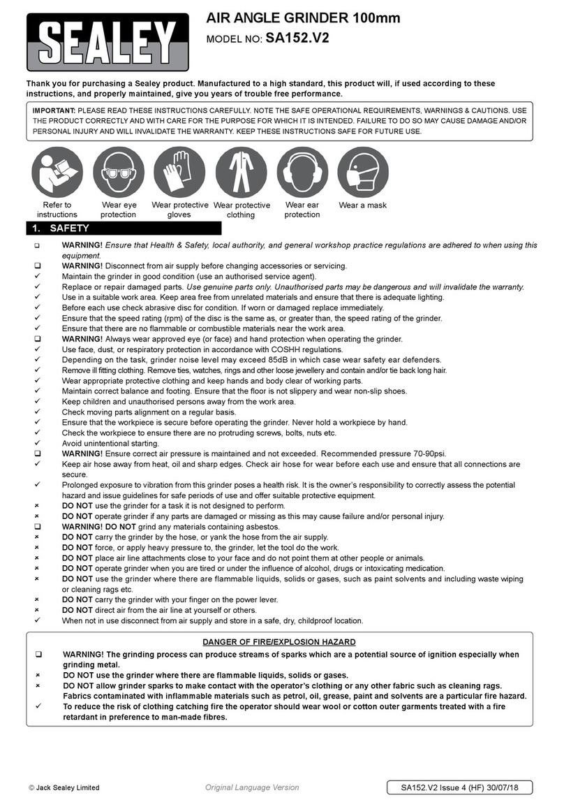 Sealey SA152.V2 manual