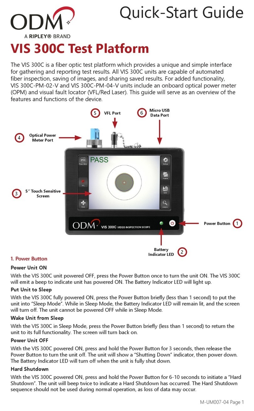 Ripley ODM VIS 300C quick start guide