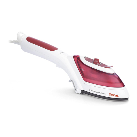 TEFAL Steam N Press 2 in 1 User manual TEFAL Steam N Press 2 in 1 User manual