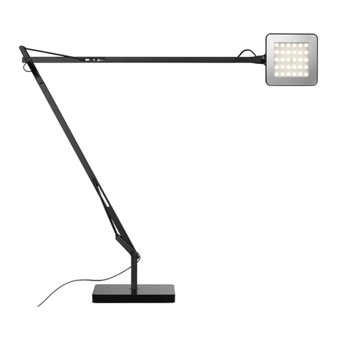 FLOS KELVIN LED F3311030 instructions