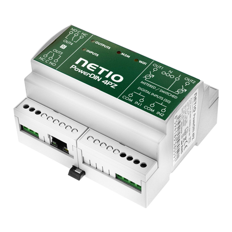 Netio PowerDIN 4PZ User manual