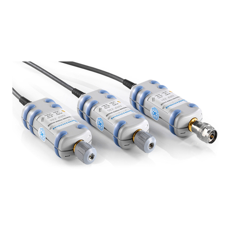 Rohde & Schwarz R&S NRP-Z Series User manual