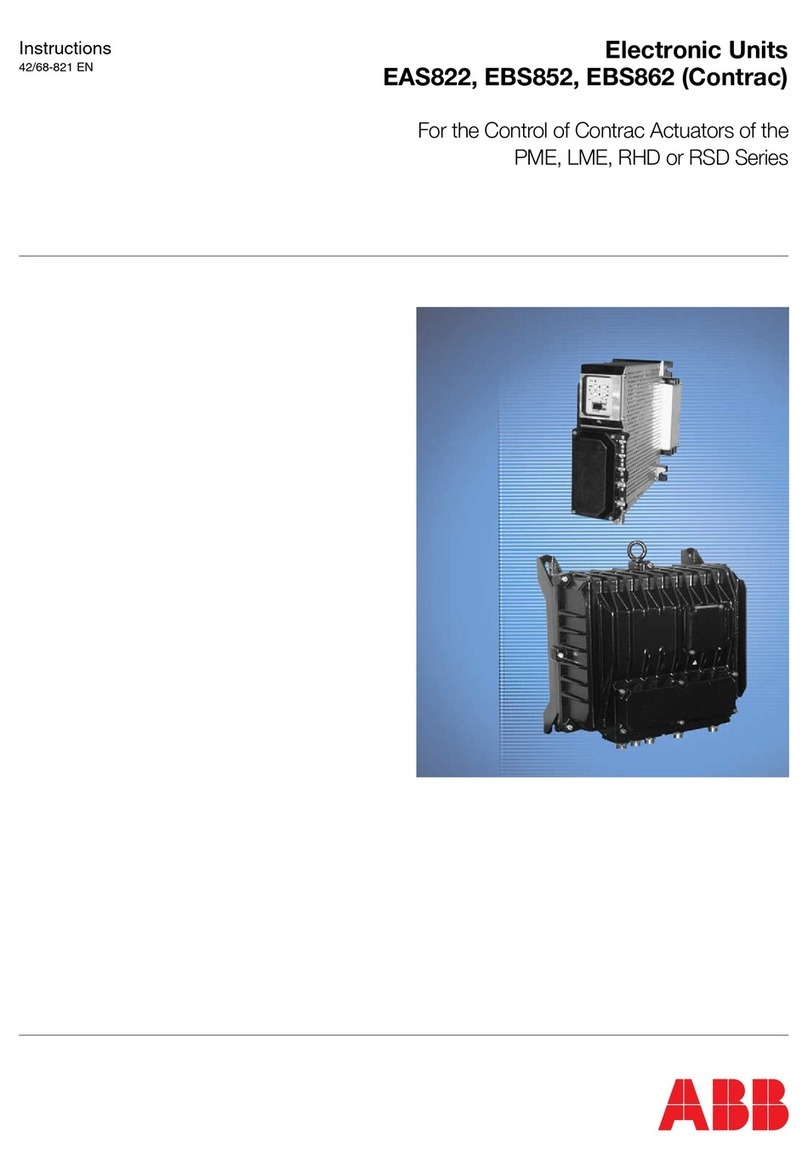 ABB EAS822 instructions