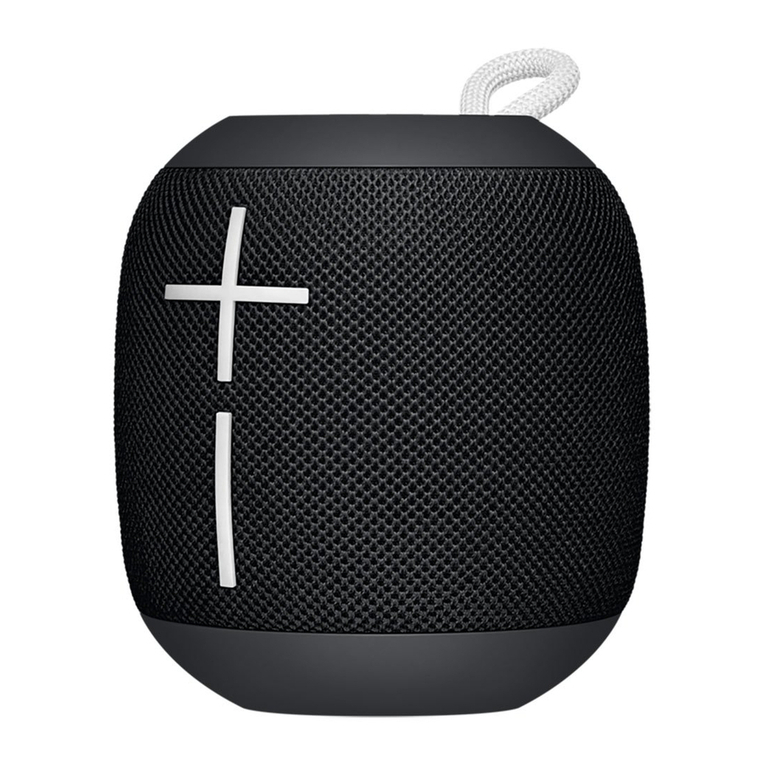 Ultimate Ears WONDERBOOM Setup guide