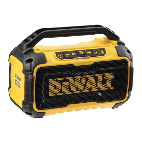DeWalt DCR011 Original instructions