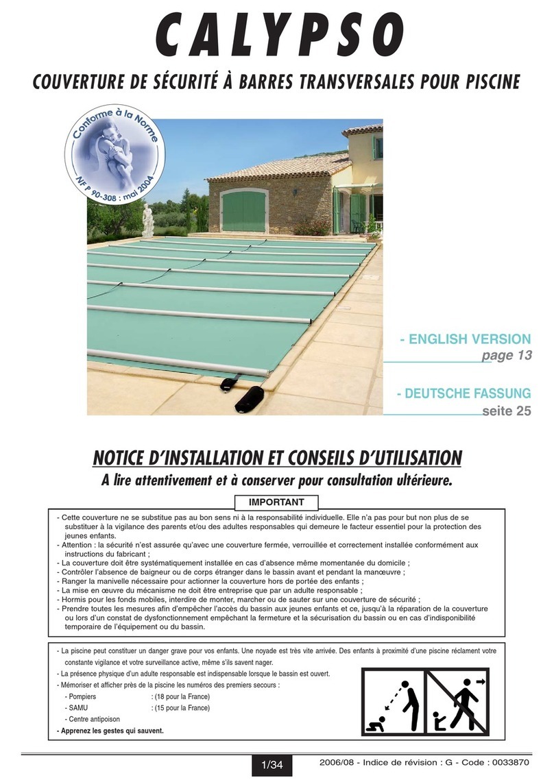Procopi CALYPSO Installation and operation instructions