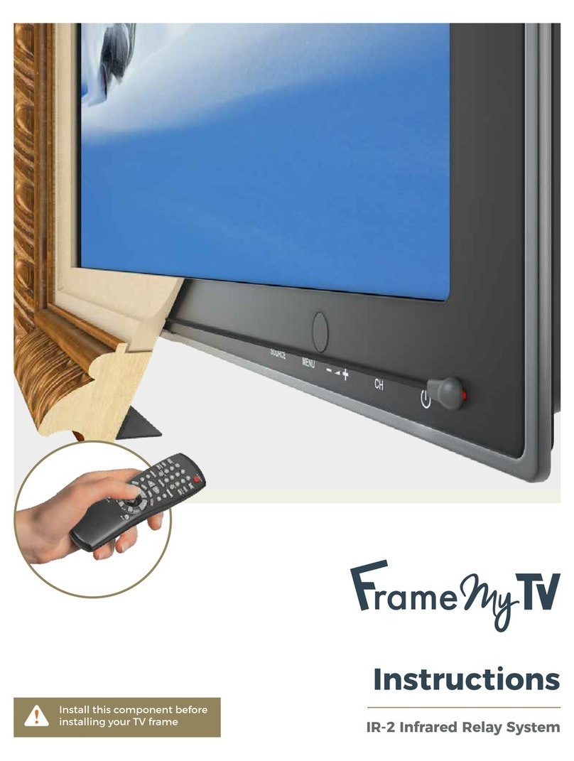 Frame My TV IR-2 instructions