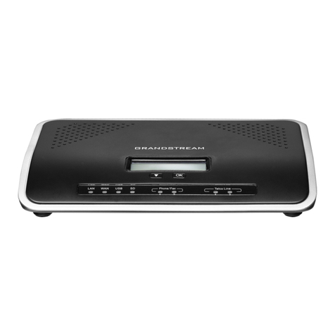 Grandstream Networks UCM6 series Guide Grandstream Networks UCM6 series Guide