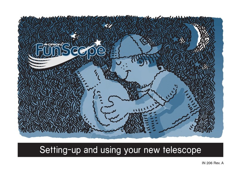 ORION TELESCOPES & BINOCULARS FunScope User instructions