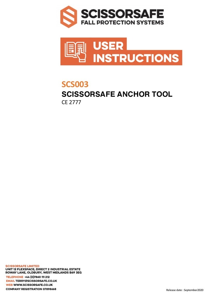Scissorsafe SCS003 User instructions