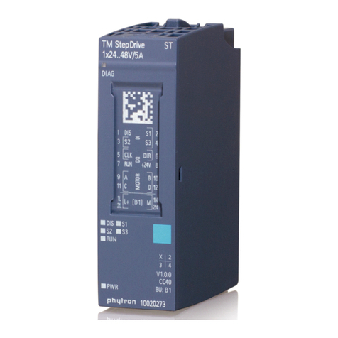 phytron TM StepDrive 1x24..48V/5A User manual