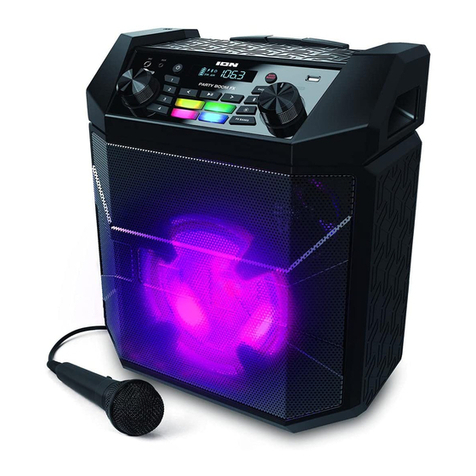 ION Party Boom FX quick start guide