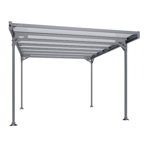 Trigano Carport Mistral J-87900P1 manual Trigano Carport Mistral J-87900P1 manual