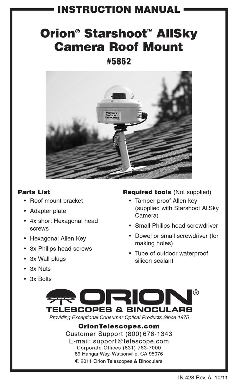 ORION TELESCOPES & BINOCULARS Starshoot 5862 instruction manual