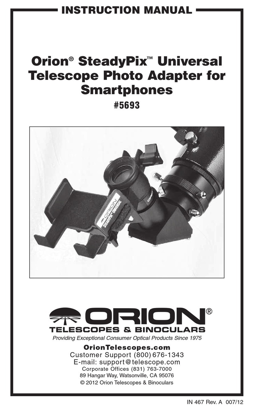 ORION TELESCOPES & BINOCULARS SteadyPix 5693 instruction manual
