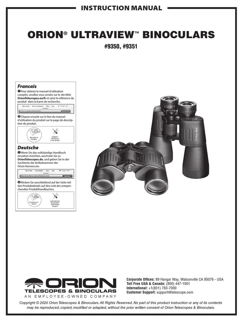 ORION TELESCOPES & BINOCULARS ULTRAVIEW 9350 User manual
