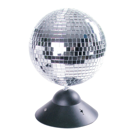 EuroLite Mirrorball User manual