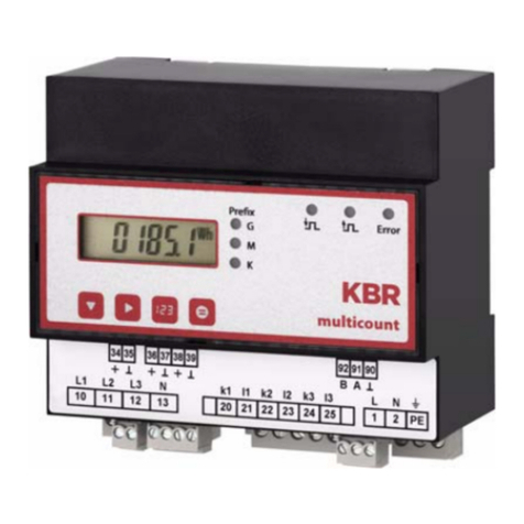 KBR multicount 3D6-0-LCD-EP-US1 Operating instructions