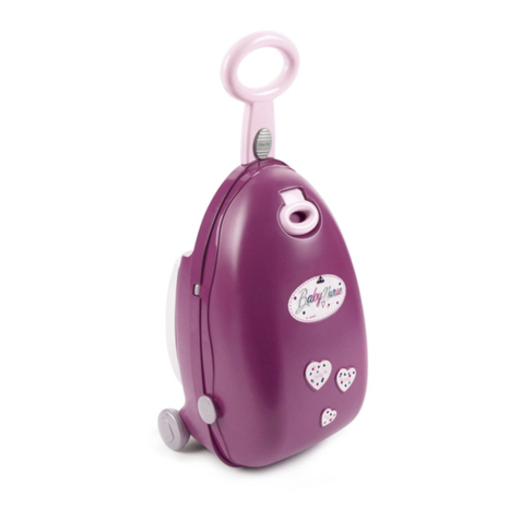 Smoby BN NURSERY SUITCASE 3IN1 User manual