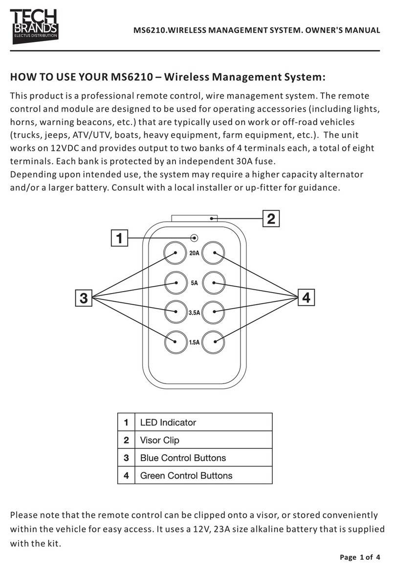 TechBrands MS6210 owner's manual