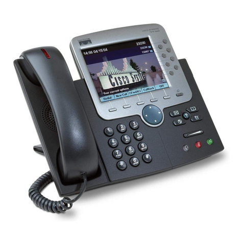 Cisco IP 7970 Series Operator's manual