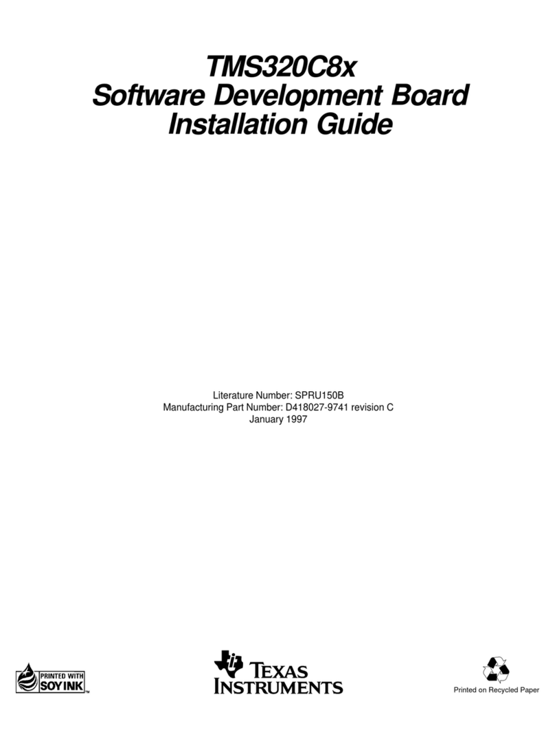 Texas Instruments TMS320C8 Series User manual