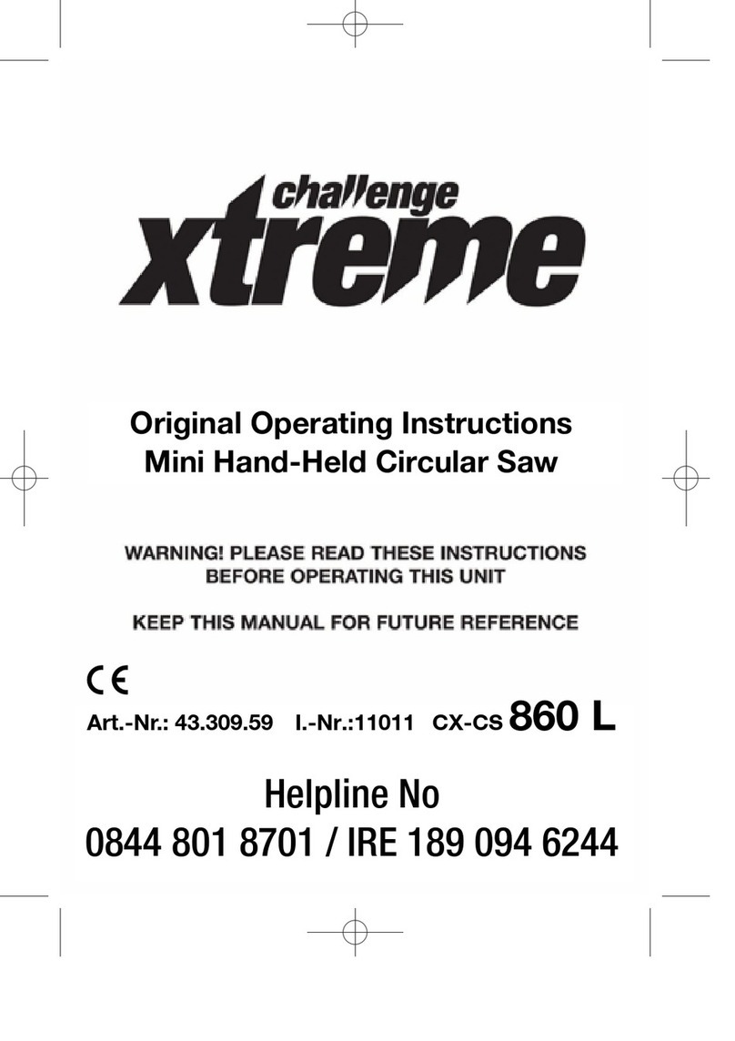 Challenge Xtreme CX-CS 860 L Original operating instructions