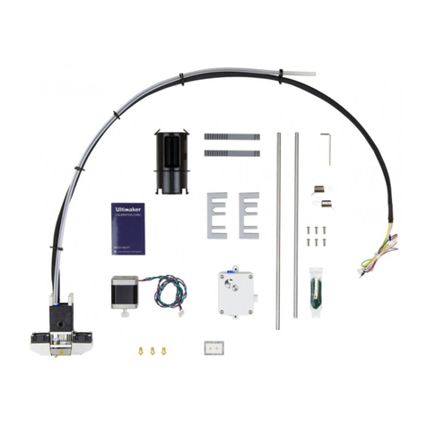 Ultimaker EXTRUSION UPGRADE User manual Ultimaker EXTRUSION UPGRADE User manual