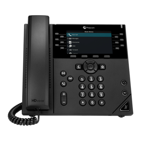 Polycom SoundPoint IP 450 Instruction manual