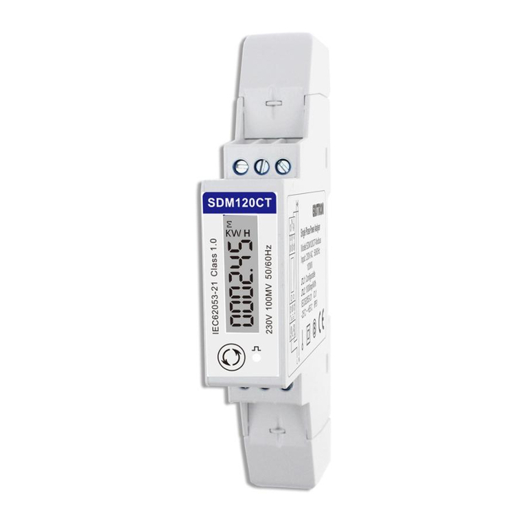 Eastron SDM120-CT-MV quick start guide