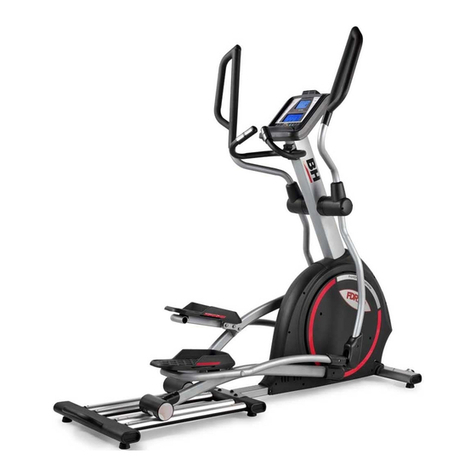 BH FITNESS FDR20 Instructions for assembly and use