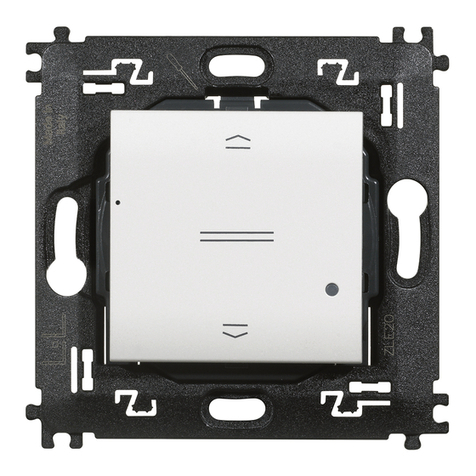Bticino LIVINGLIGHT N4027CW User manual