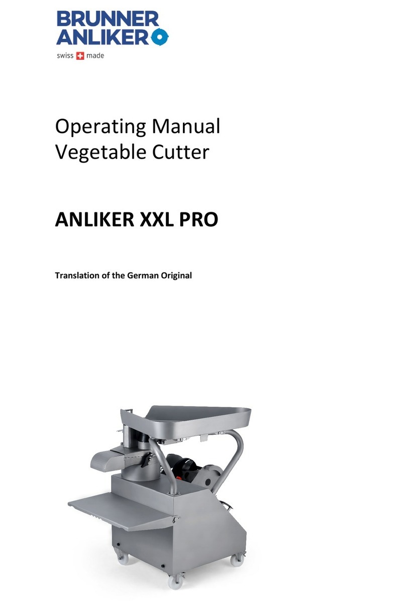 Brunner Anliker XXL PRO operating manual