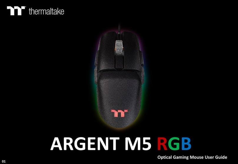 Thermaltake ARGENT M5 RGB User manual