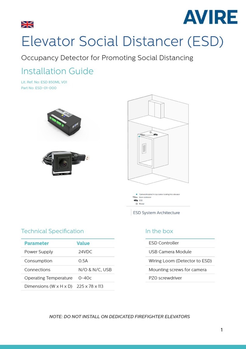 AVIRE ESD installation guide