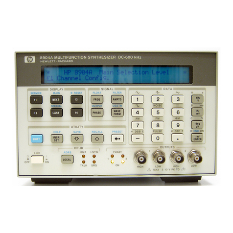 HP HP 8904A Service manual HP HP 8904A Service manual