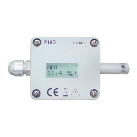 Lumel P18D User manual