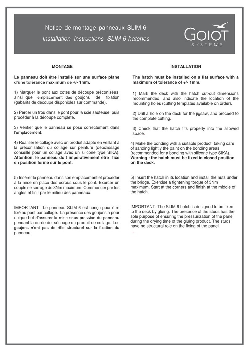 Goiot SLIM 6 installation instructions