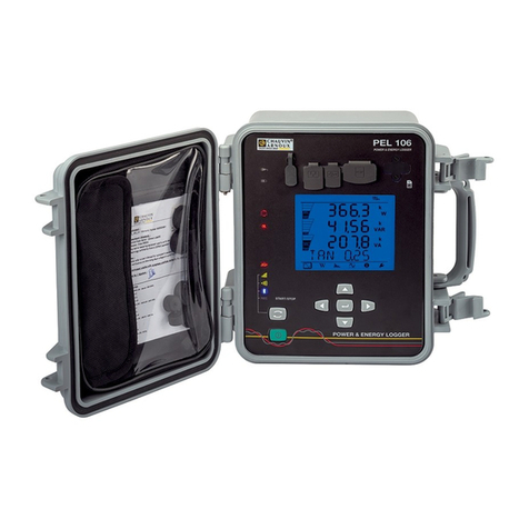 Chauvin Arnoux PEL 106 quick start guide