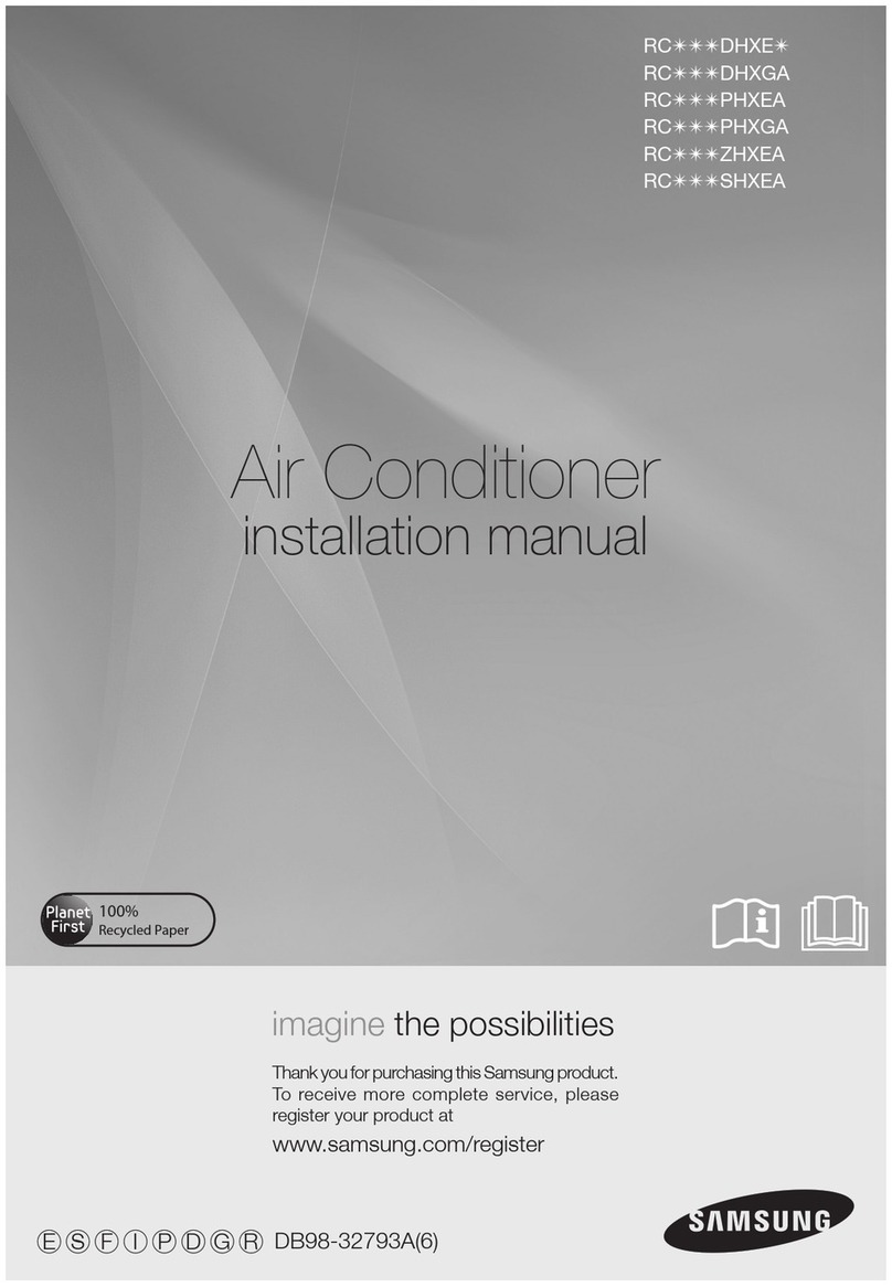 Samsung RC DHXE Series User manual