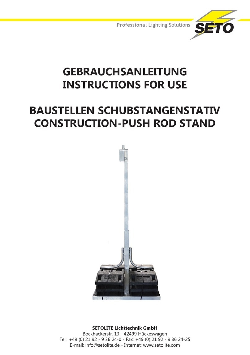 Seto 1410000340 Instructions for use