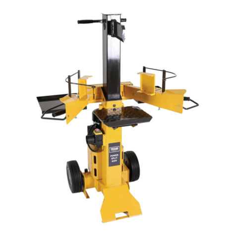 Texas Equipment Power Split 90052210 user manual